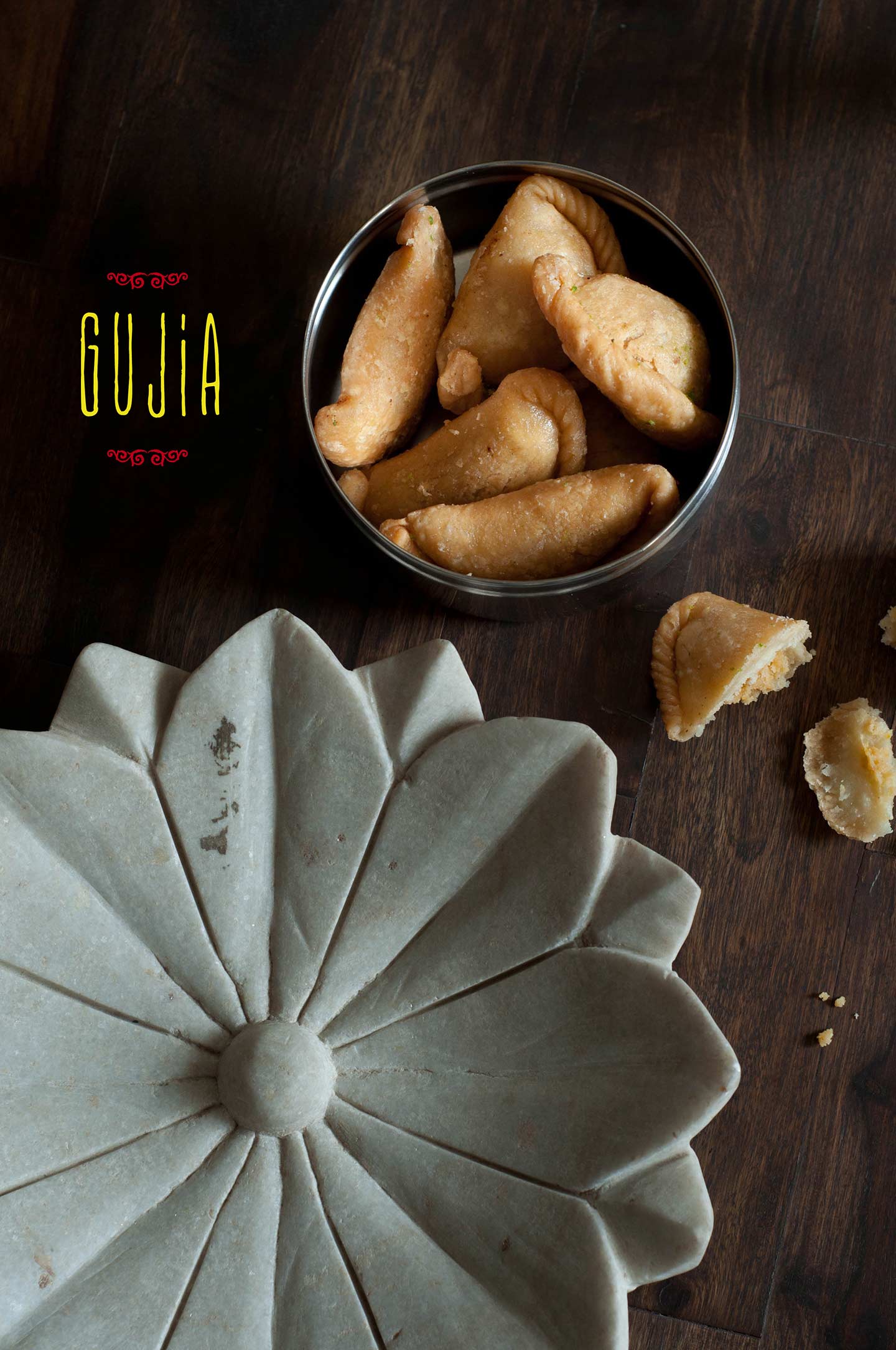 Gujia/Sweet Stuffed Pastry I Boxofspice