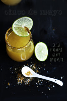 Chili Pineapple Guava Margarita