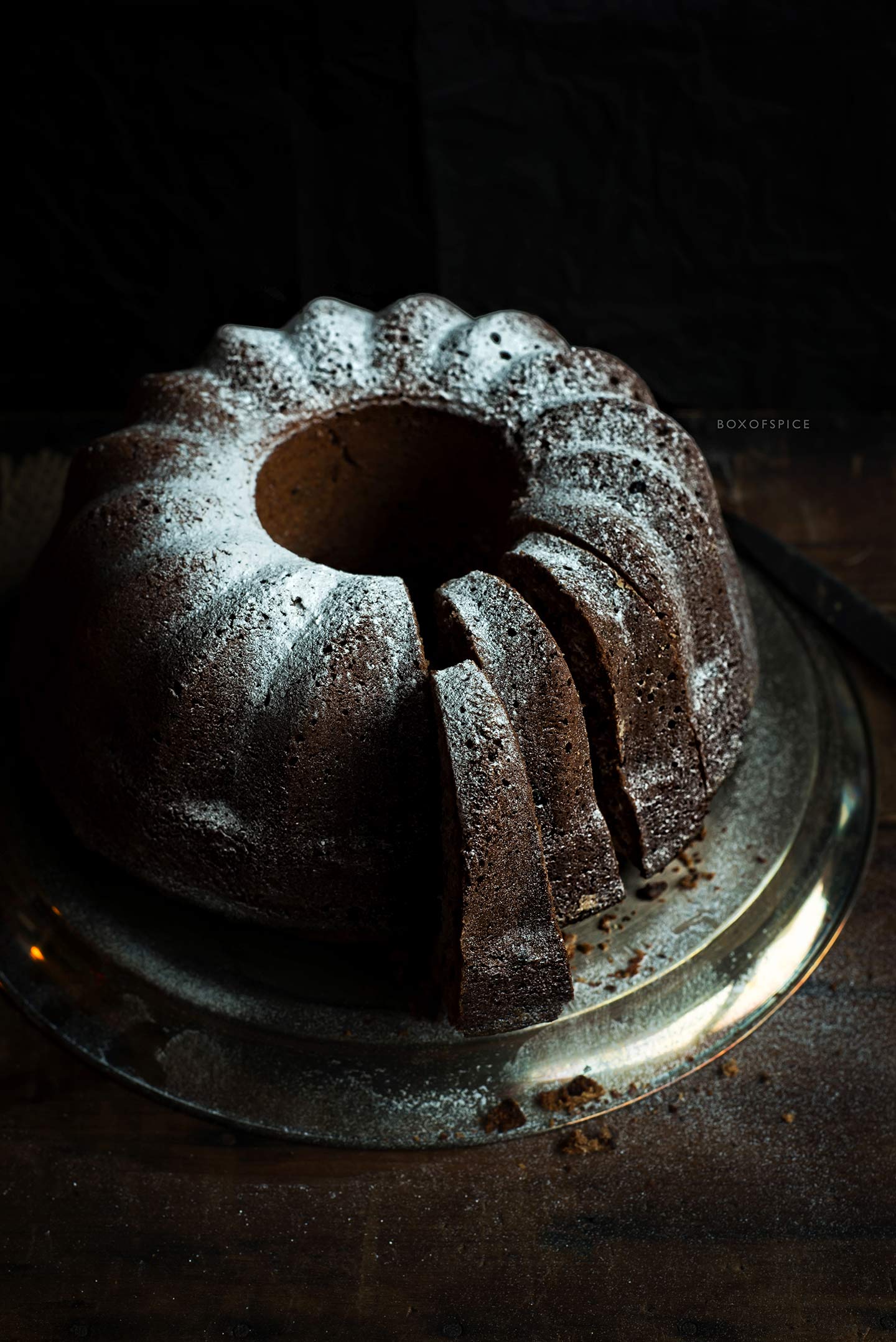 Bitter Almond Cookies Cake I Boxofspice