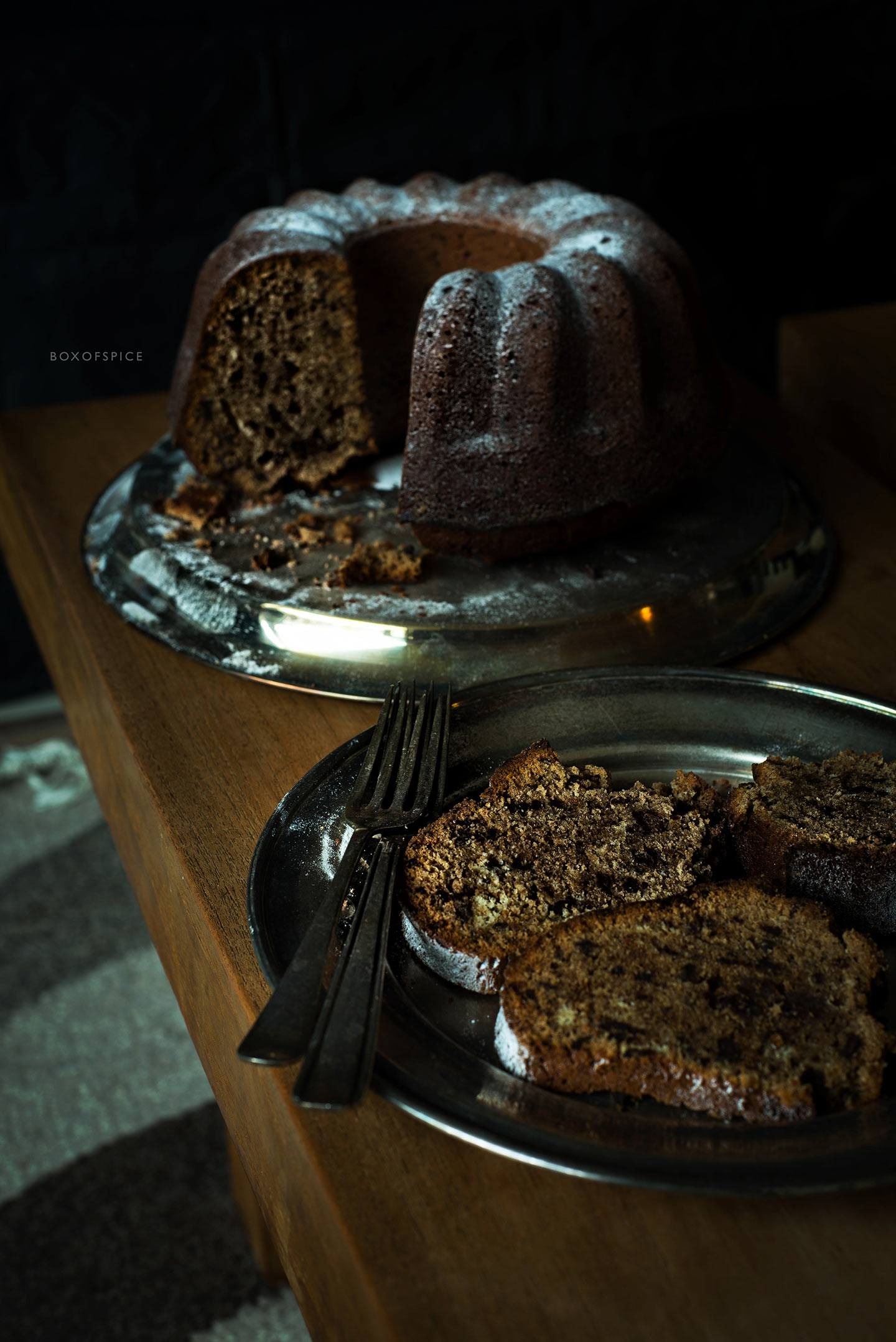 Bitter Almond Cookies Cake I Boxofspice
