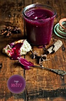 Grape Jelly {with aniseed and cinnamon}
