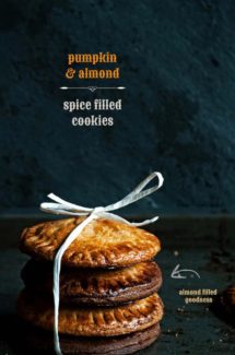 Pumpkin & Almond Spice Filled Cookies