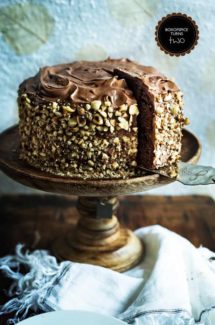 Chocolate Kahlua Hazelnut Cake + BOXOFSPICE Turns Two