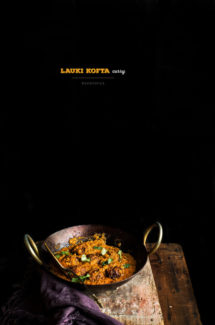 Lauki Kofta {Vegetarian Meatballs} Curry