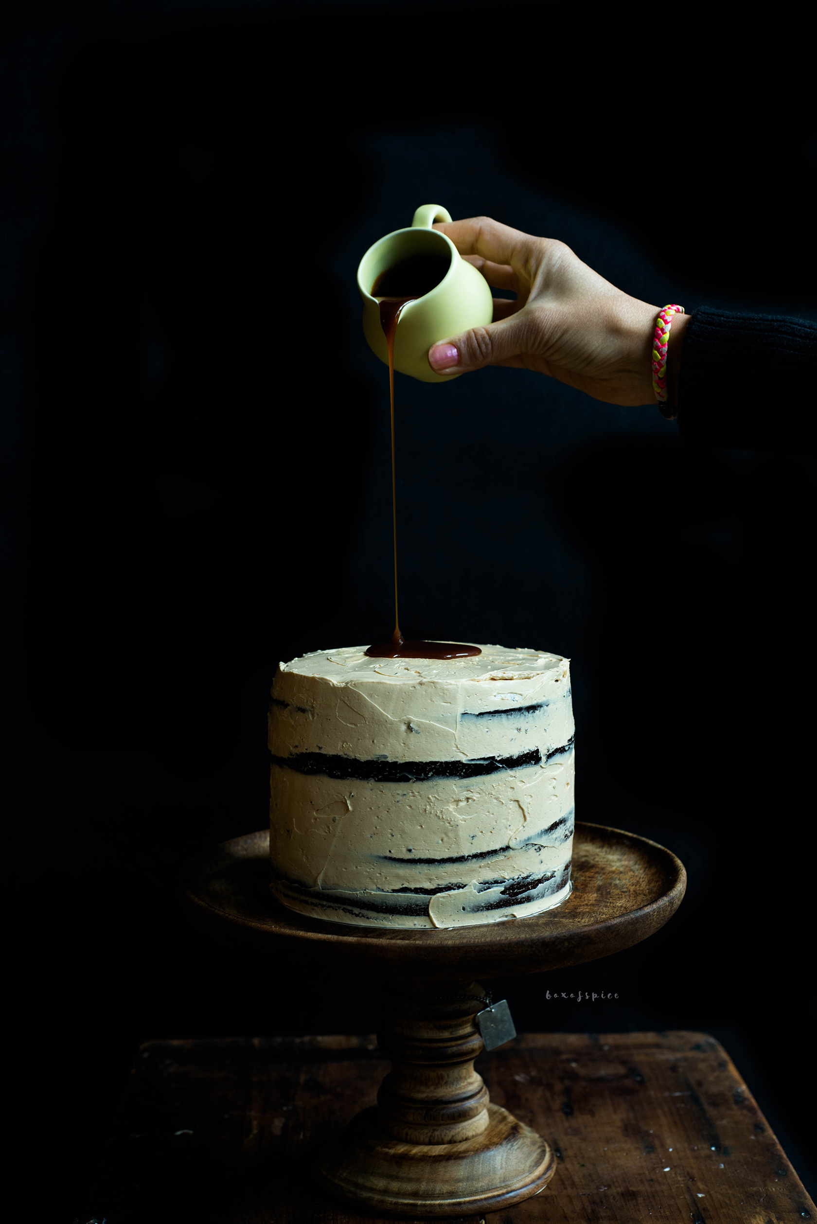 Spiced Whiskey Chocolate Cake I Boxofspice