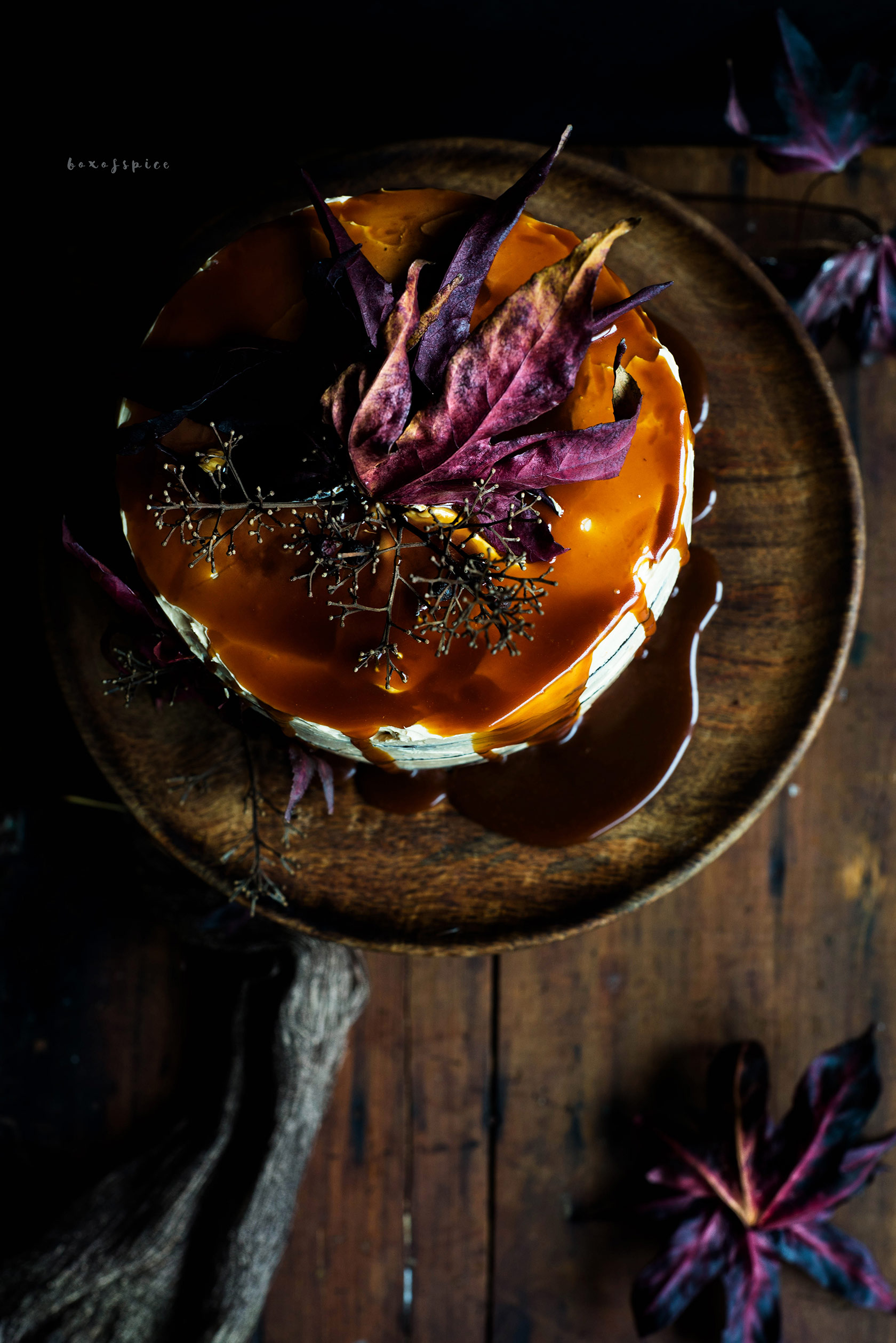 Spiced Whiskey Chocolate Cake I Boxofspice