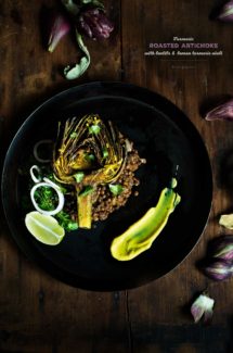 Turmeric Roasted Artichoke