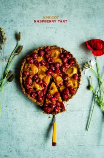 Apricot and Raspberry Tart