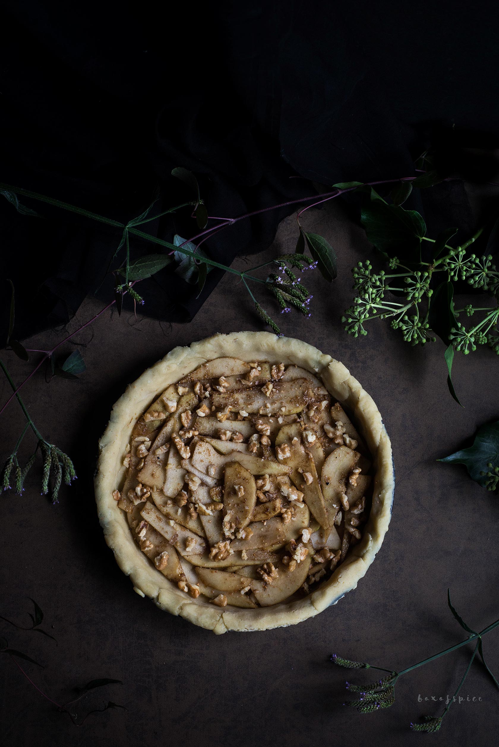 Pear Paneer Pie And A Ginger Crust I Boxofspice