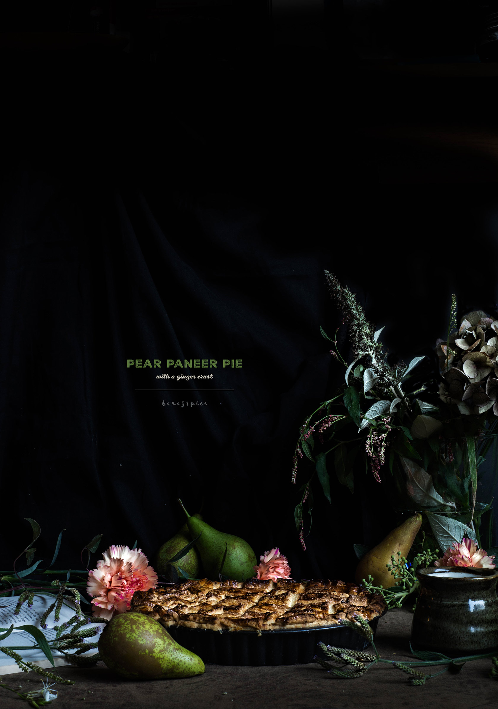 Pear Paneer Pie And A Ginger Crust I Boxofspice
