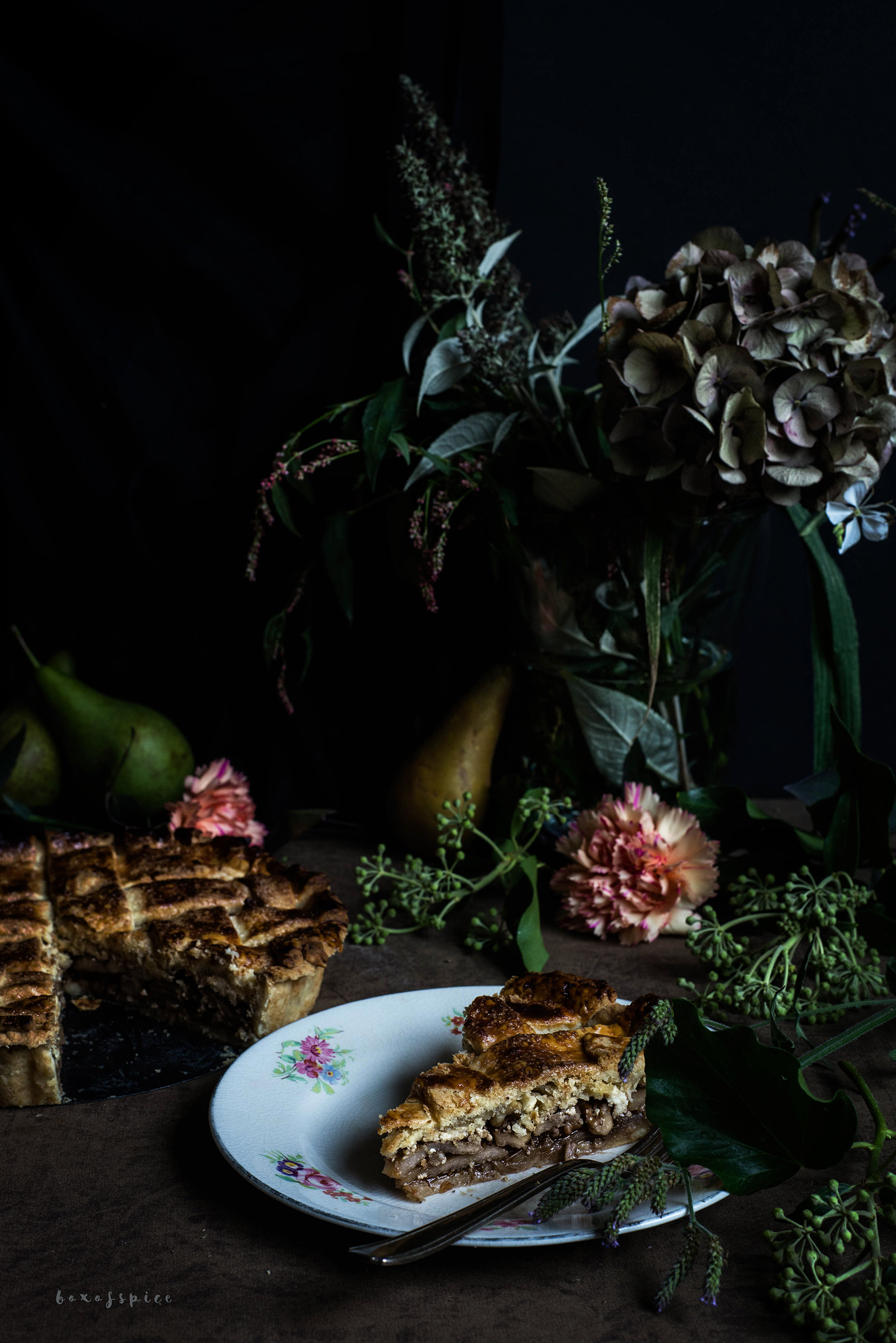 Pear Paneer Pie And A Ginger Crust I Boxofspice