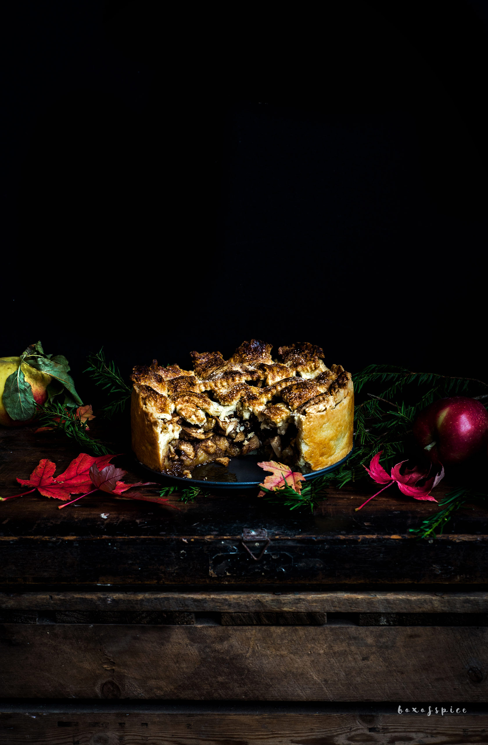 Dutch Apple Pie with Speculaas Spices I Boxofspice