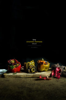 Spicy Stuffed Peppers with Paneer