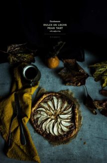 Cardamom Dulce de Leche Pear Tart