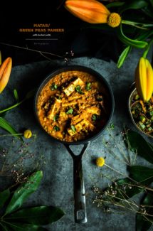 Matar/Green Peas Paneer