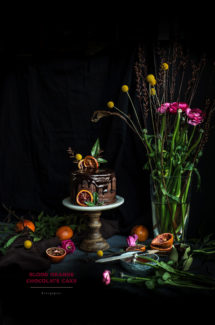 Blood Orange Chocolate Cake