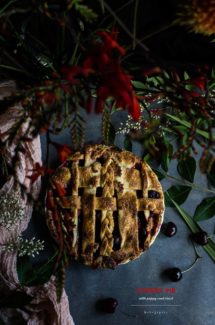 Cherry Pie with Poppy Seed Crust