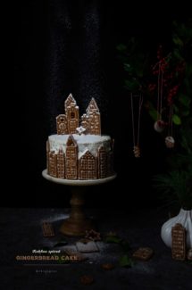 Kahlua Spiced Gingerbread Cake